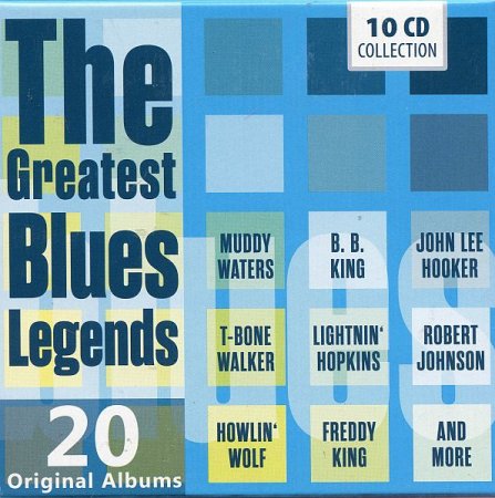 Обложка The Greatest Blues Legends 20 Original Albums (10CD BoxSet) Mp3