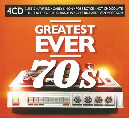 Обложка Greatest Ever 70s (4CD) (2020) FLAC