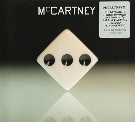 Обложка Paul McCartney - McCartney III (2020) FLAC