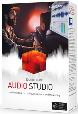Обложка MAGIX SOUND FORGE Audio Studio 15.0 Build 46 (x86/x64) MULTi/Deu/Eng/Esp/Fra/Pol