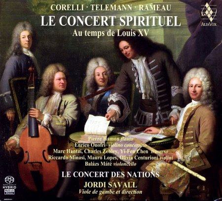 Обложка Jordi Savall & Le Concert des Nations - Le Concert Spirituel: Au temps de Louis XV (2010) FLAC