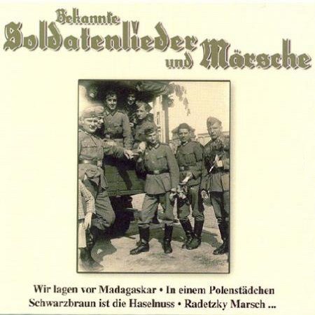 Обложка Немецкие солдатские песни и военные марши (3 СD) (2006) Mp3