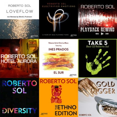 Обложка Roberto Sol - Discography 9 Releases (2012-2020) Mp3
