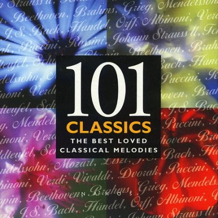 Обложка 101 Classics: The Best Loved Classical Melodies (8 CD) FLAC