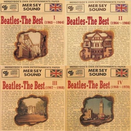 Обложка The Beatles - The Best I-IV (1988) FLAC