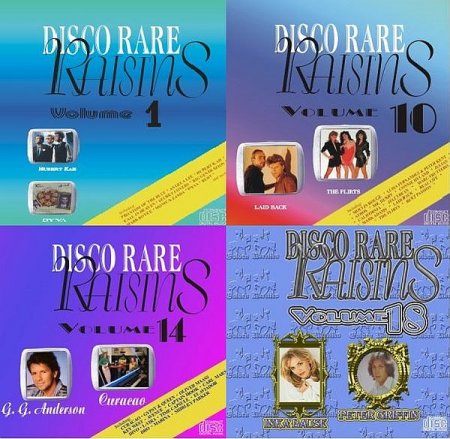Обложка Disco Rare Raisins Vol. 01-18 (2004-2009) Mp3