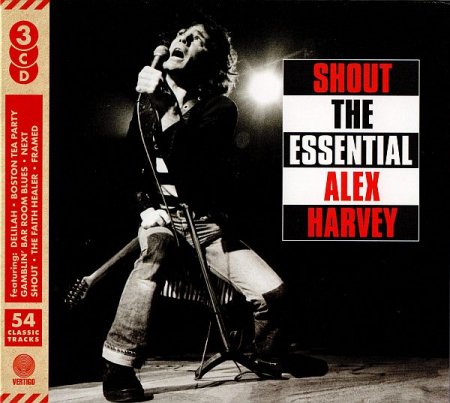 Обложка Alex Harvey - Shout: The Essential (3CD) (2018) FLAC