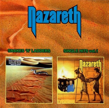 Обложка Nazareth - Snakes 'N' Ladders (1989) & Single Hits Vol.1 (1974-1989) FLAC