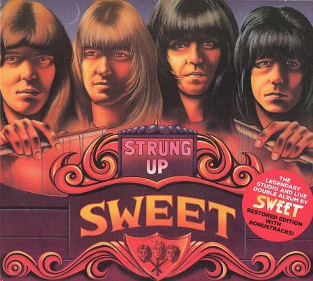 Обложка Sweet - Strung Up (1975) (New Extended Version) 2CD (2016) FLAC