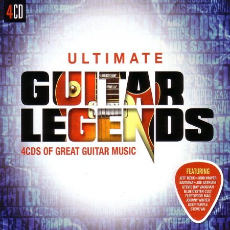 Обложка Ultimate Guitar Legends (4CD) Mp3