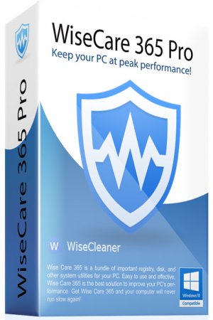 Обложка Wise Care 365 Pro 6.5.1 Build 623 Final + Portable (2023) Multi / Рус / Eng - Программа для оптимизации, настройки и очистки компьютера!