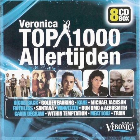 Обложка Veronica Top 1000 Allertijden (8CD Box Set) (2011) FLAC