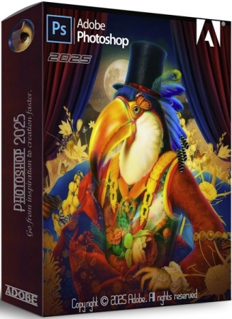 Обложка Adobe Photoshop 2025 26.4.1.194 RePack (MULTi/DE/US/UA/RU)