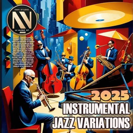 Обложка Instrumental Jazz Variations (2025) Mp3