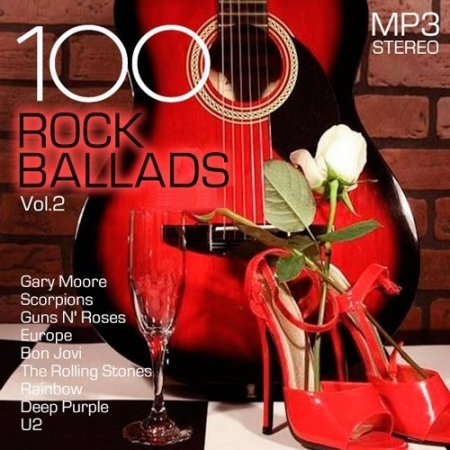 Обложка 100 Rock Ballads Vol.2 (Mp3)