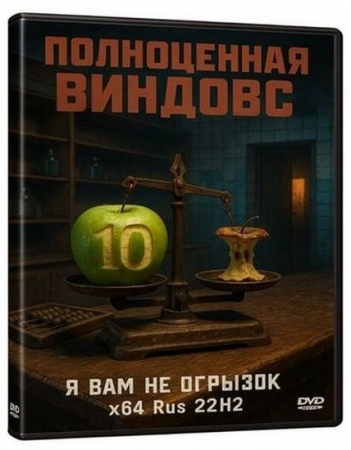 Обложка Windows 10 Pro x64 22H2 Build 19045.6456 (2025) RUS